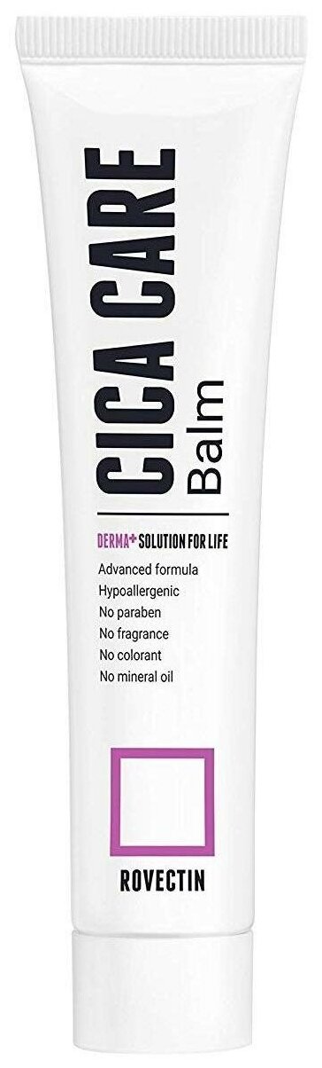 Противовоспалительный бальзам для чувствительной кожи ROVECTIN Skin Essentials Cica Care Balm, 40 мл
