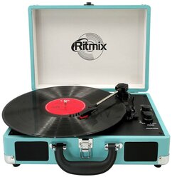 Виниловый проигрыватель Ritmix LP-160B, синий