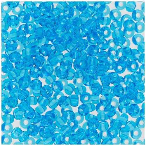 Бисер круглый 2 10/0 Gamma, 50 грамм, цвет: B178 голубой (60030)