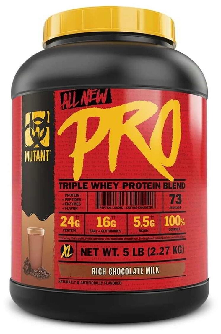 Mutant Pro 2270 гр 5lb (Mutant) Ванильный молочный коктейль