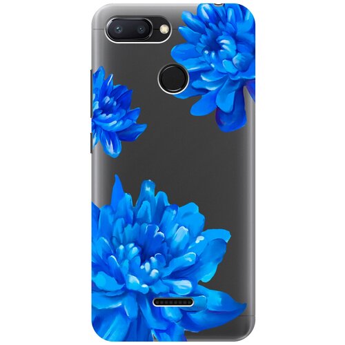 Силиконовый чехол на Xiaomi Redmi 6, Сяоми Редми 6 с 3D принтом Amazing Asters прозрачный силиконовый чехол на xiaomi redmi 6 сяоми редми 6 с 3d принтом amazing peonies прозрачный