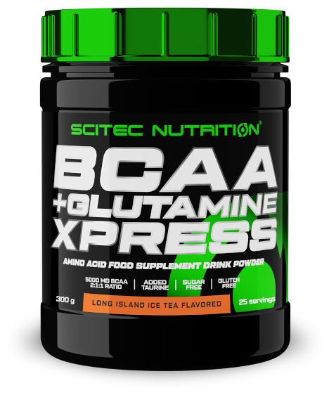 Аминокислоты BCAA+Glutamine Xpress Scitec Nutrition (300gr) лонг айленд