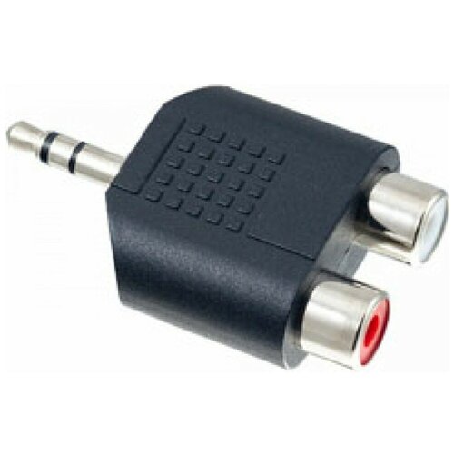Переходник PERFEO Jack 3.5 мм (стерео) вилка - 2xRCA розетка (A7012) кабель аудио jack 3 5 мм perfeo стерео вилка 2хrca вилка 2 м
