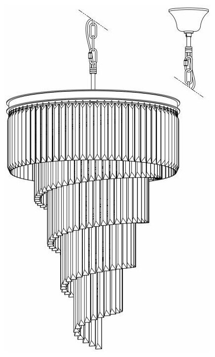 Люстра Citilux CL332171 - фото №6