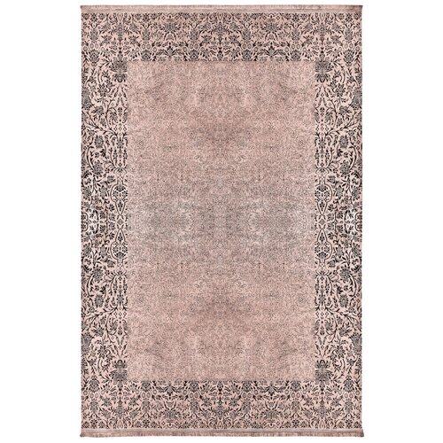 Ковер на пол в гостиную, зал 80x150 см, 70% вискоза 30 % акрил, Kasmir Hali, Турция, норка, 8680214272138