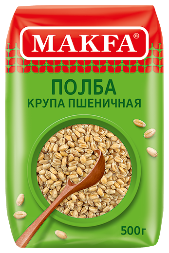 Крупа пшеничная полба пропаренная MAKFA 500 г