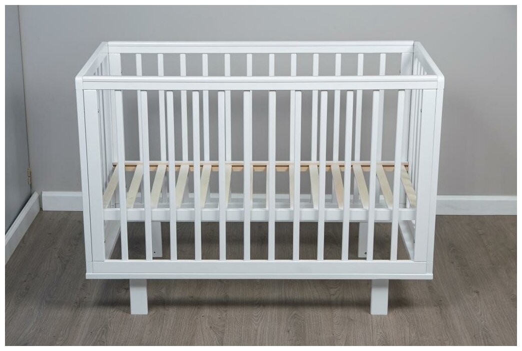 Кроватка детская Incanto Papi цвет белый/белый