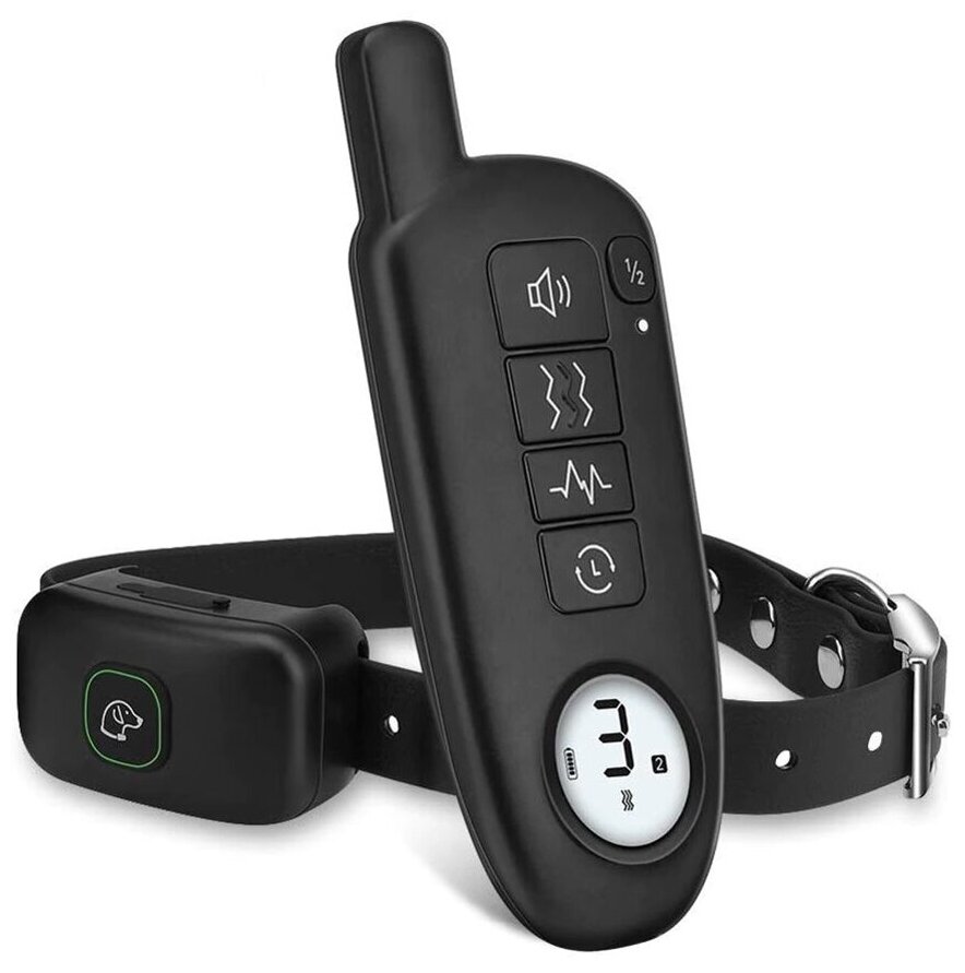 фото Ошейник антилай для собак SAW-D057 (электронный ошейник собак / ошейник для дрессировки / ошейник электронный) в подарочной упаковке