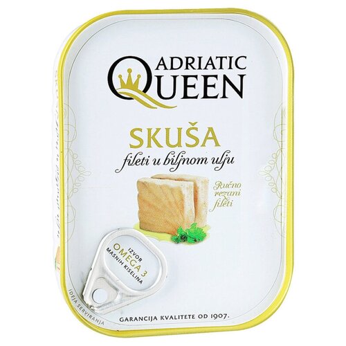 Adriatic Queen филе скумбрии атлантической в растительном масле, 105 г