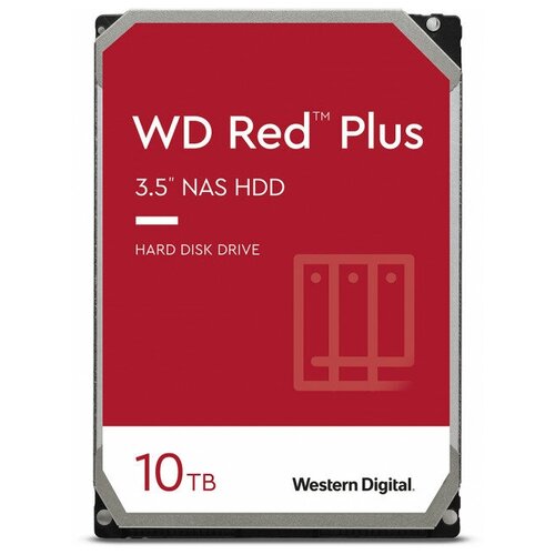 Жесткий диск серверный 10 Tb 35 SATA WD RED WD101EFBX 3208000₽
