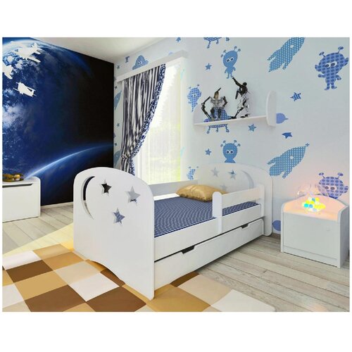 Кровать подростковая с бортиком 