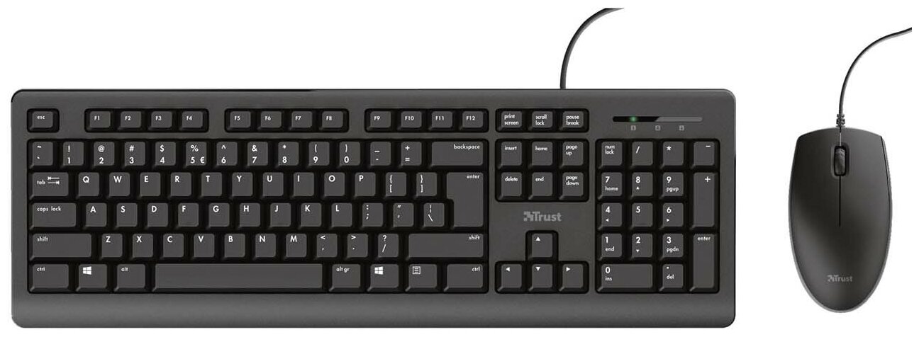 Клавиатура и мышь TRUST INTERNATIONAL BV Trust PRIMO 23994