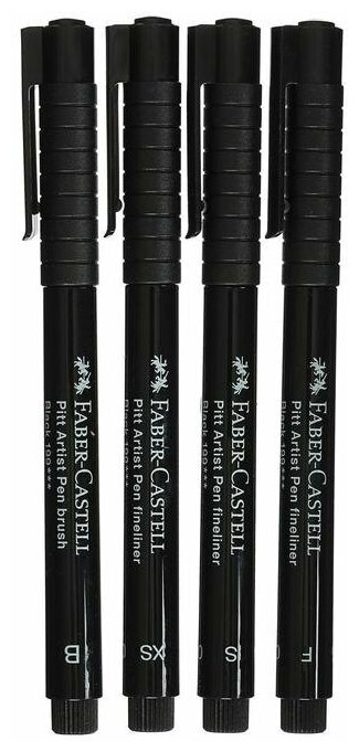 Капиллярные ручки Faber-Castell MANGA 4 шт. - фото №10
