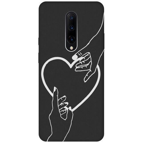 Матовый Soft Touch силиконовый чехол на OnePlus 7 Pro, ВанПлюс 7 Про с 3D принтом Hands W черный матовый soft touch силиконовый чехол на oneplus 7 pro ванплюс 7 про с 3d принтом infinity w черный