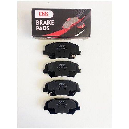 Колодки тормозные передние комплект для HYUNDAI ОЕМ-номер 58101-2VA50 DSS Автомобильные запчасти