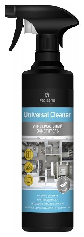 Универсальное чистящее средство Pro-Brite Universal Cleaner, щелочное, низкопенное, 0,5 л (1525-05)
