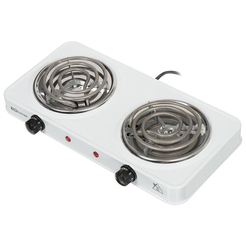 Электроплитка двухконфЭПС2 230 В 2х1 кВт спираль белая TDM Артикул SQ2504-0002 141800₽
