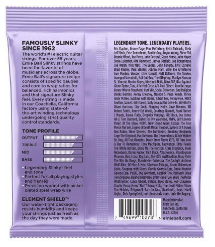 Струны для электрогитары Ernie Ball P02227 — фото 1