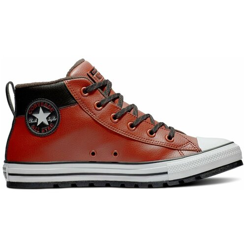 Кеды Converse Chuck Taylor All Star, демисезонные, повседневные, высокие, утепленные, размер 41.5, коричневый