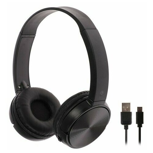 Наушники беспроводные LuazON OBT 13 XB450 накладные черные 288000₽