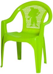 кресло детское 38х35х53,5см салатовое пластик