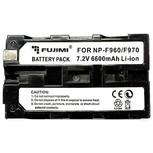 Аккумулятор FUJIMI NP-F970 для Sony аккумулятор fujimi np w126