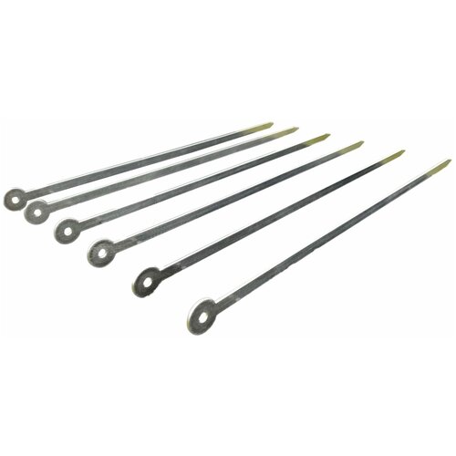 Шампур классический из нерж. стали толщиной 2мм, длиной 466мм