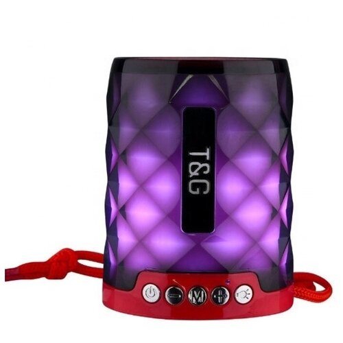Портативная колонка TG-155BluetoothFM-РадиоРазноцветная LED подсветкаUSB MicroSD 82000₽