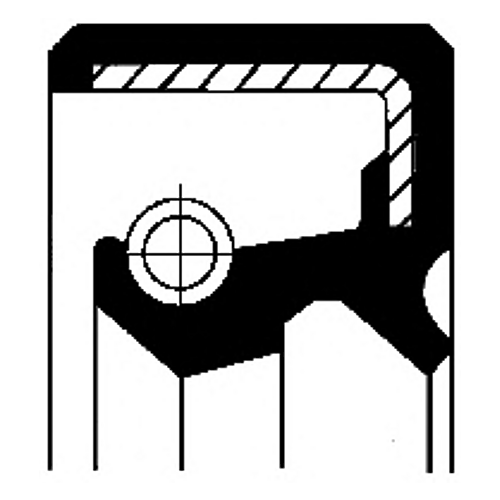CORTECO 19035146B Сальник задн.полуоси 44x56x8