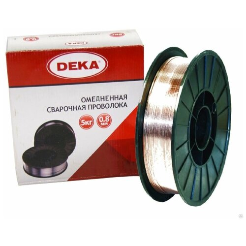 Омедненная проволока DEKA ER70S-6 1,2 мм по 5 кг