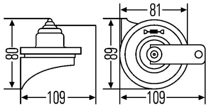 Звуковой сигнал Hella 3FH 007 424-811