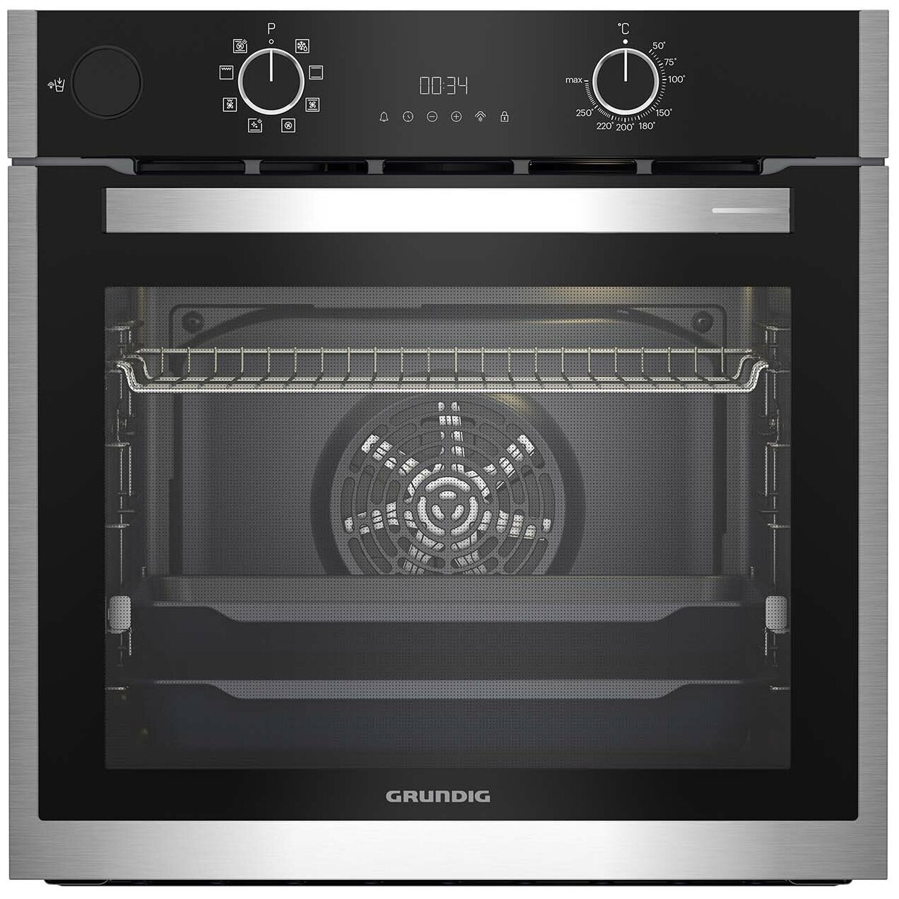 Электрический духовой шкаф Grundig GEBD19300B GEBD19300B