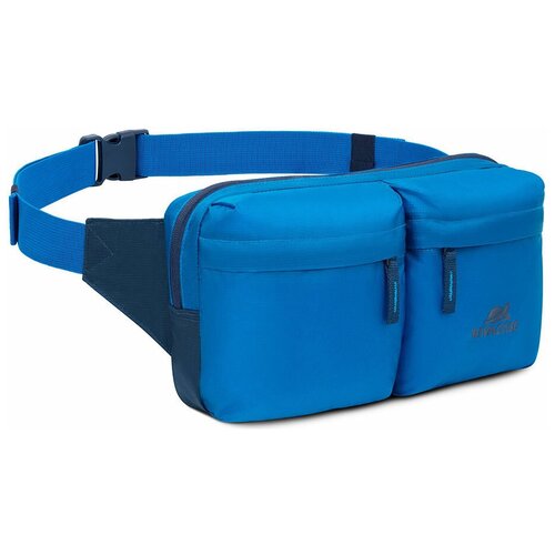 RIVACASE 5511 light blue / Поясная сумка-слинг для смартфона, планшета до 10,1/Водоотталкивающая ткань уличная рекурсивная сумка слинг с бантом сумка регулируемый плечевой ремень