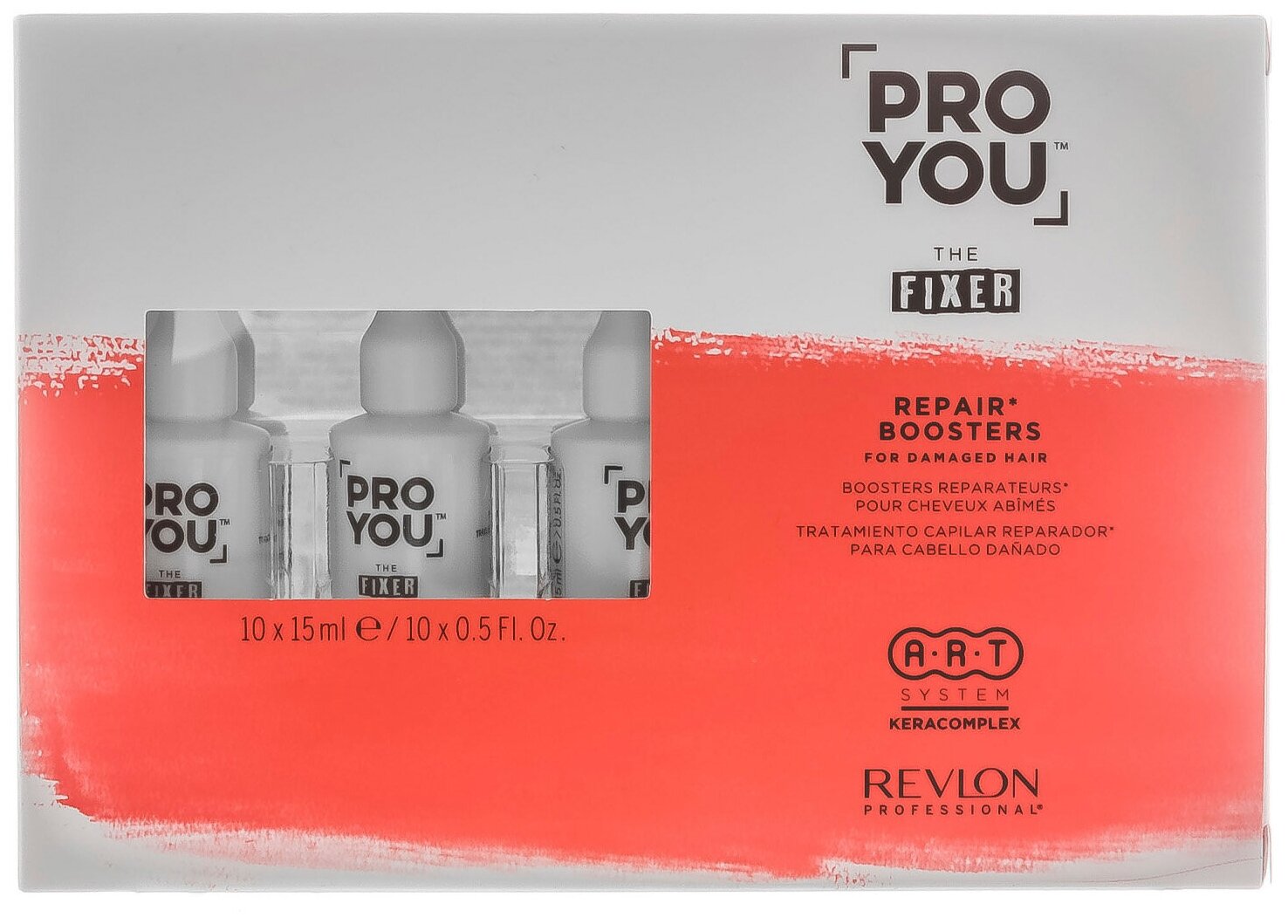 Revlon Professional Бустер восстанавливающий для поврежденных волос Repair Boosters, 10 шт * 15 мл (Revlon Professional, ) - фото №2