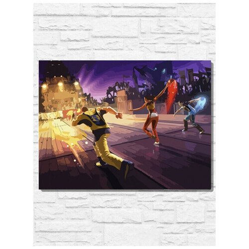 Картина по номерам на холсте игра Kinect Sports (PS, Xbox, PC, Switch) - 9829 Г 30x40