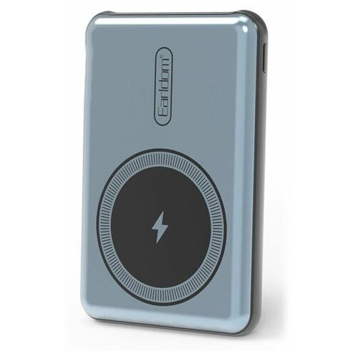 Внешний АКБ Earldom ET-PD12 5000 mAh 1xUSB PD 20W Mag Safe Li-Pol синий 246100₽
