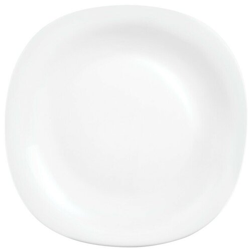 Набор десертных тарелок, La Opala, Quadra, White, 205 мм, 6 персон