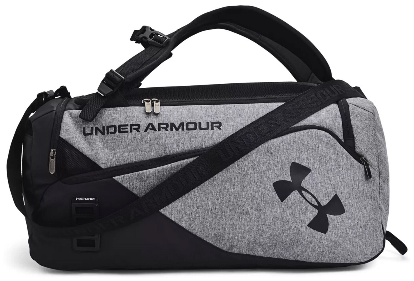 Сумка Under Armour UA Contain Duo MD Duffle Унисекс 1361226-012 OSFA - фотография № 1