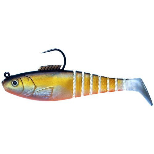 фото Воблер виброхвост оснащенный kyoda shad, размер 101 мм, вес 22,5 гр, цвет 038 (3шт)