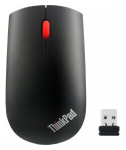 Мышь Lenovo ThinkPad Essential черный оптическая 1200dpi беспроводная USB 4X30M56888