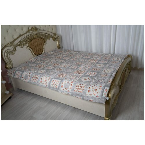 Одеяло утепленное лён евро (200х220) 