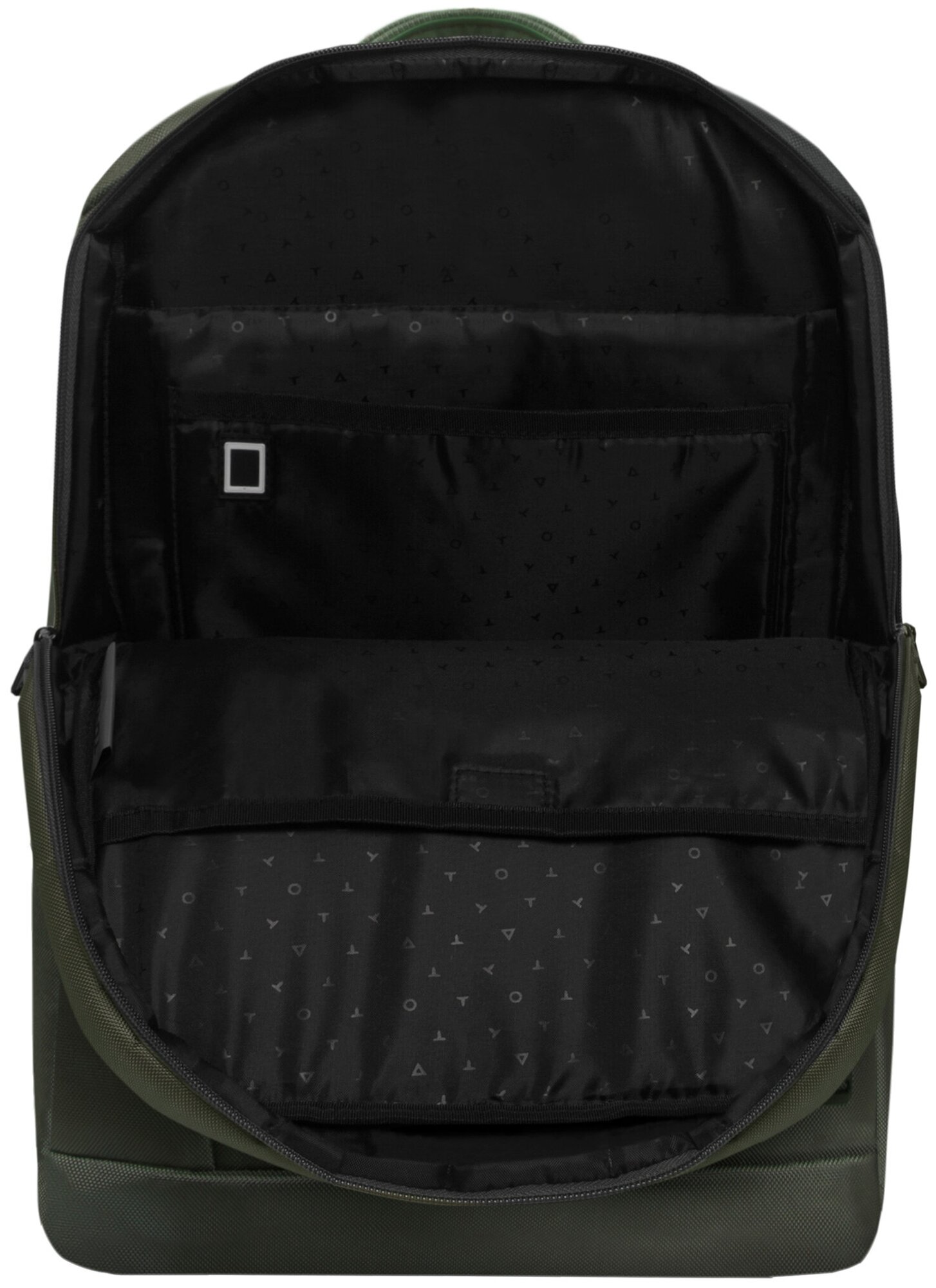 Рюкзак Torber Vector 15,6" T7925-GRE с отделением для ноутбука, серо-зеленый - фото №4