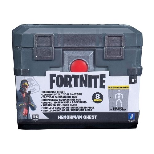 Игровой набор Jazwares Fortnite Сундук с аксессуарами Shark Style 1 FNT0787 игровой набор jazwares fortnite сундук с аксессуарами shark style 1 fnt0787