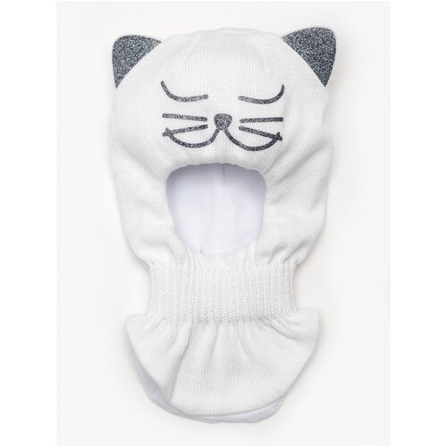фото Шапка orso bianco, размер 48, белый