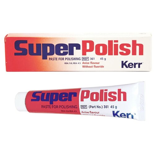 KERR/SuperPolish (супер полиш) паста абразивная, без фтора, 45 г