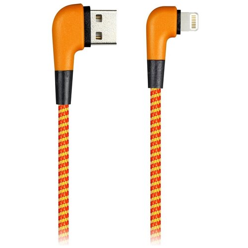 Дата-кабель SmartBuy 8pin SOCKS L-TYPE, оранжевый, 2 А, 1 м