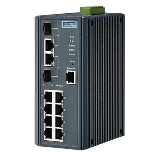 EKI-7710E-2C-AE 8FE2G Port Gigabit Managed Redundant Industrial Switch Advantech 4397000₽