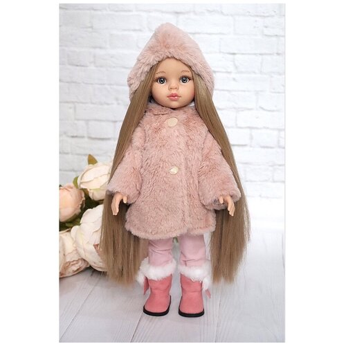 фото Комплект одежды и обуви для кукол paola reina 32 см, пудровый, розовый favoridolls