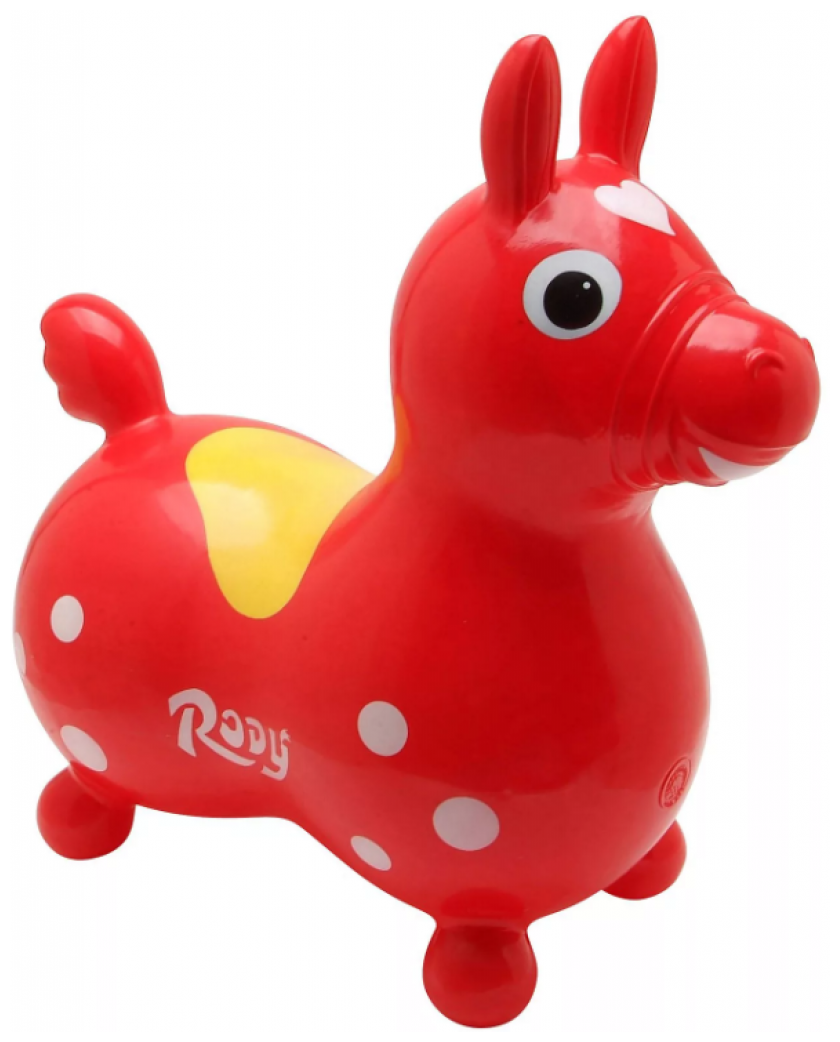 Гимнастический мяч детский ORTO RODY, для занятий ЛФК красный