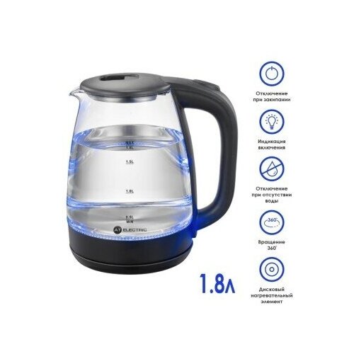Чайник электрический с подсветкой 144000₽